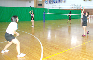 女子バレーボール部