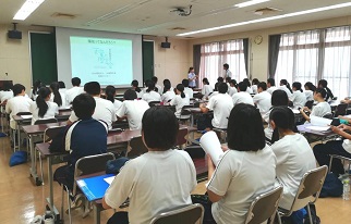 2年医療・福祉コース天竜実習