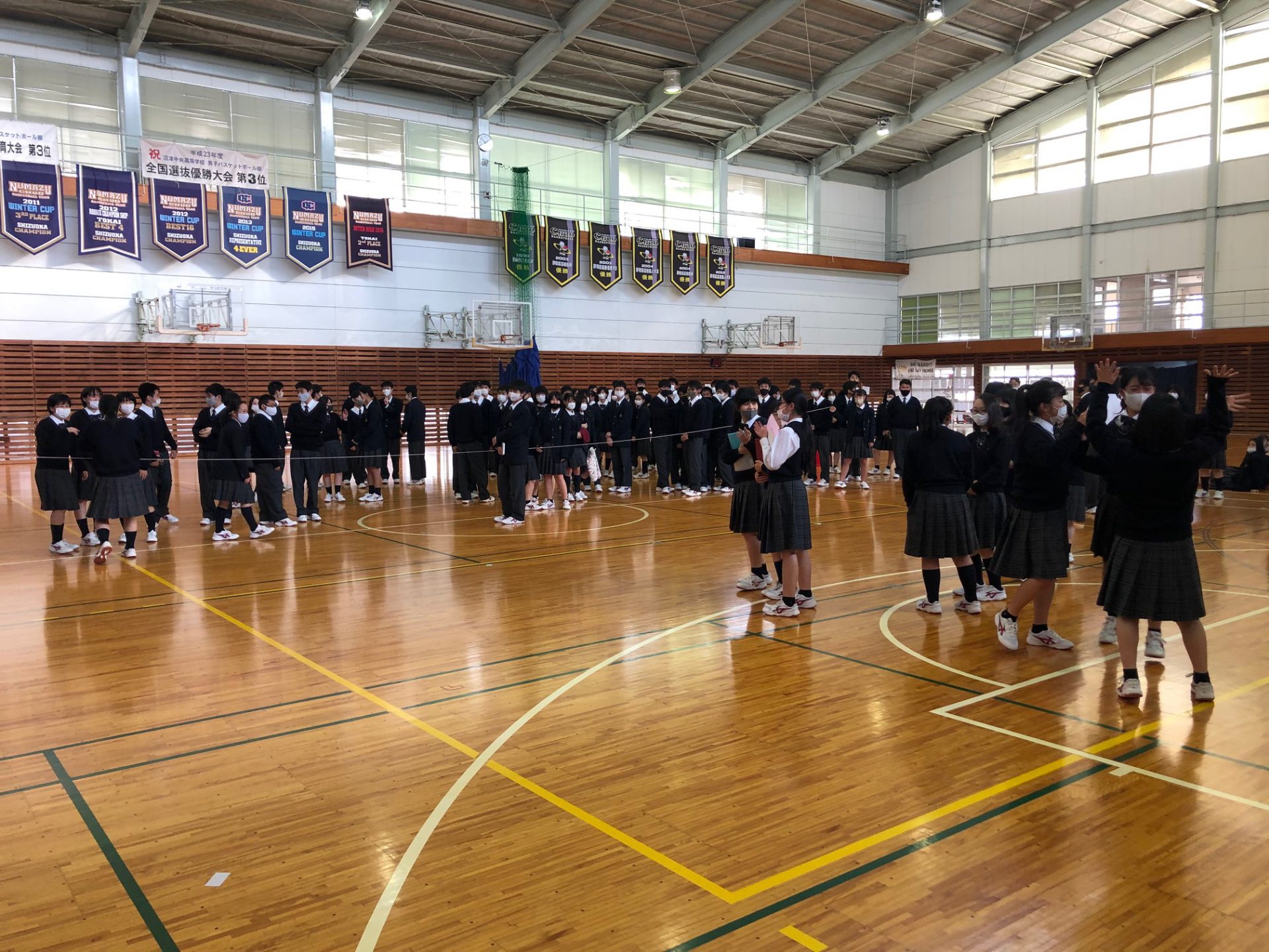 3年生lhr クイズレクリエーション 沼津中央高等学校